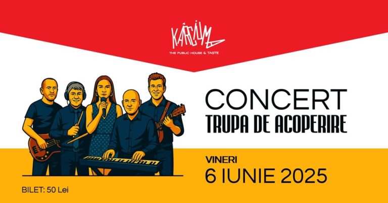 6.06 Concert: Trupa de Acoperire