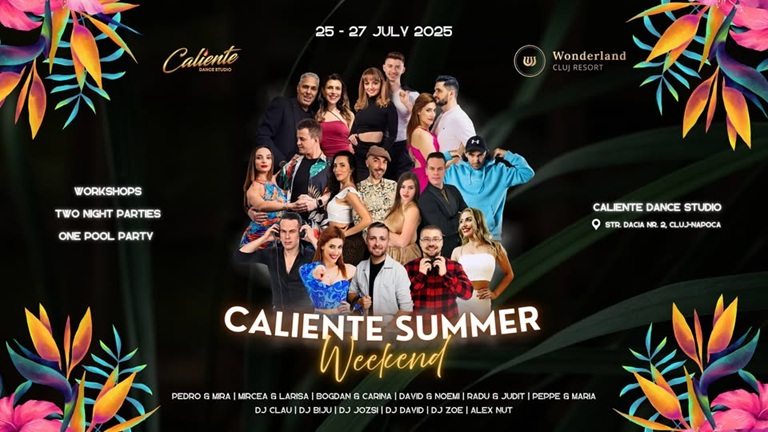 25-27.07 Caliente Summer Weekend & Pool Party