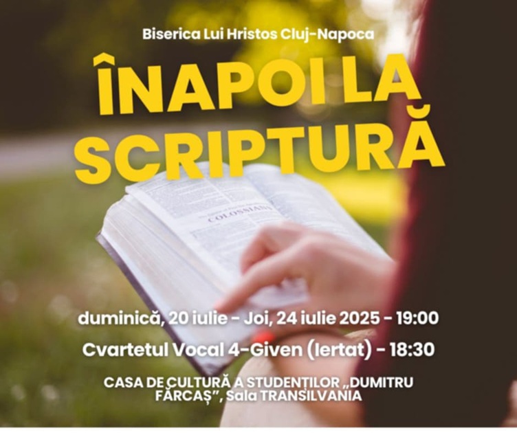 20.07 Inapoi la Scriptura