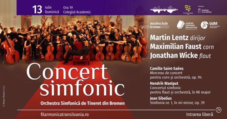 13.07 Concert Simfonic: Orchestra Simfonică de Tineret din Bremen