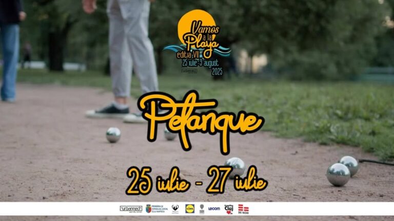 25-27.07 Joc: PETANQUE
