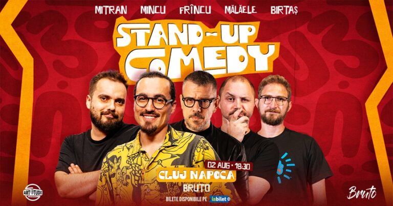 2.08 Stand Up Comedy Show: Mincu, Mitran, Bogdan Mălăele, Dan Birtaș, Dan Frînculescu