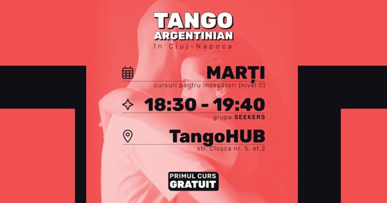 29.07 Cursuri pentru începători: Tango Argentinian