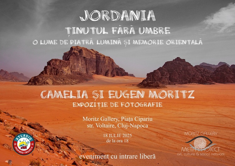 18.07 Expoziție de fotografie: Iordania – Ținutul fără umbre
