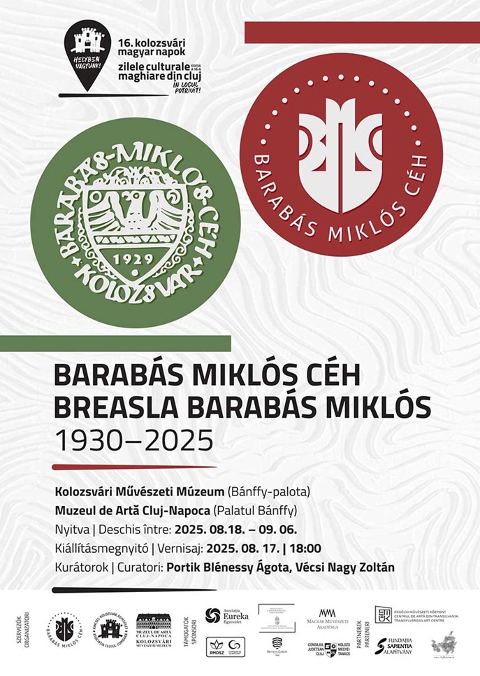 24.08 Expoziție: Breasla Barabás Miklós 1930–2025