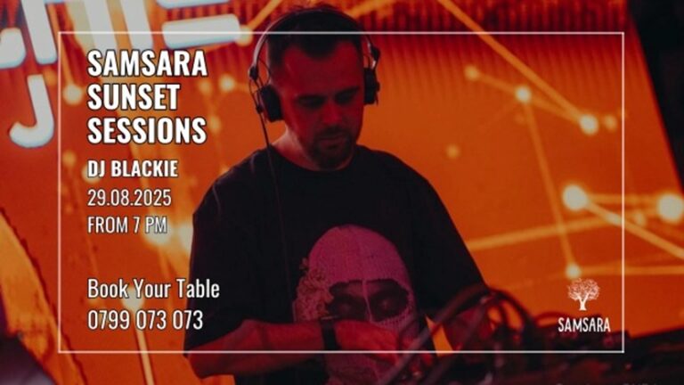 29.08 Samsara Sunset Sessions: DJ Blackie