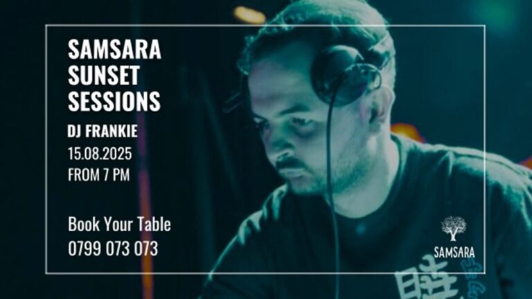 15.08 Samsara Sunset Sessions: DJ Frankie