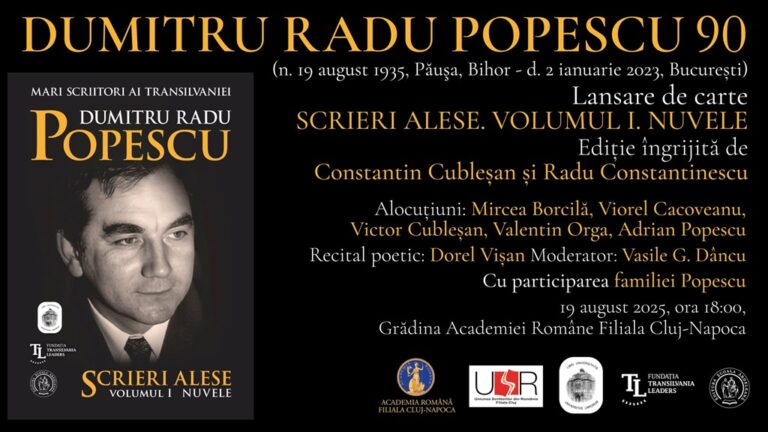 19.08 Evocare acad. Dumitru Radu Popescu