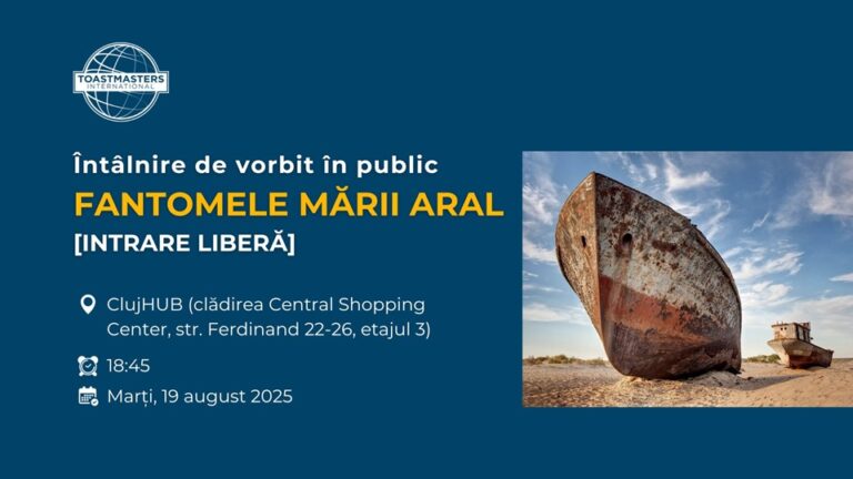 19.08 Întâlnire de vorbit în public