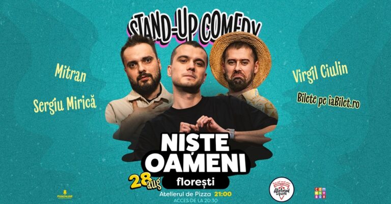28.08 Stand-up Comedy: Niște Oameni