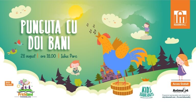 28.08 Kids Thursdays: Punguța cu doi bani