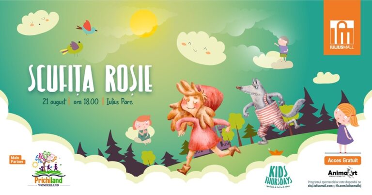 21.08 Kids Thursdays: Scufița Roșie
