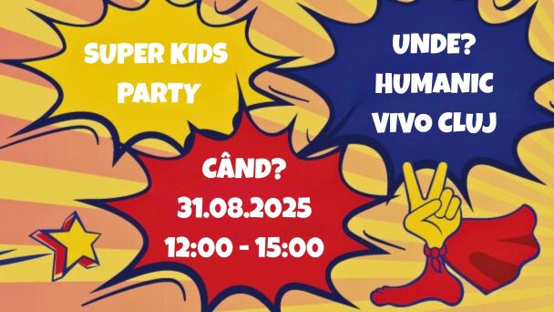 31.08 Super kids party