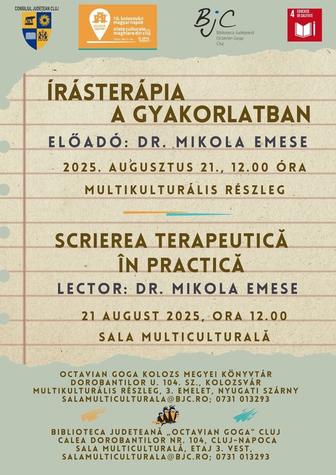 21.08 Terapia prin scris