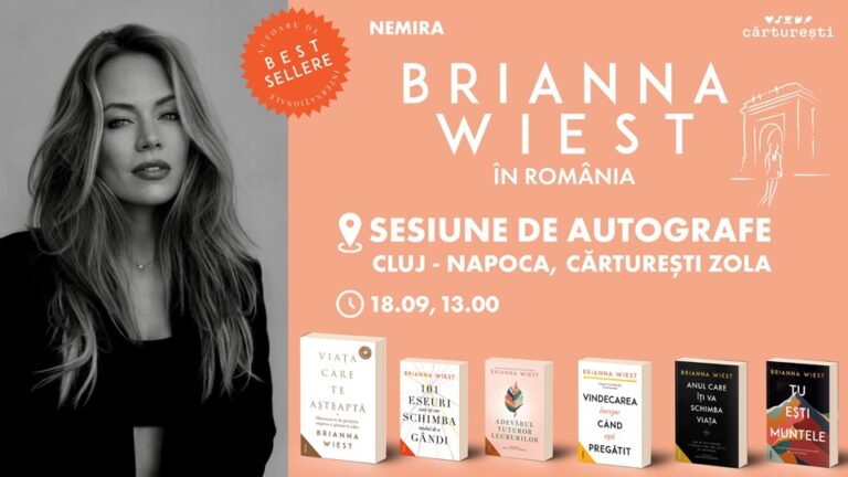 18.09 Sesiune de autografe: Brianna Wiest