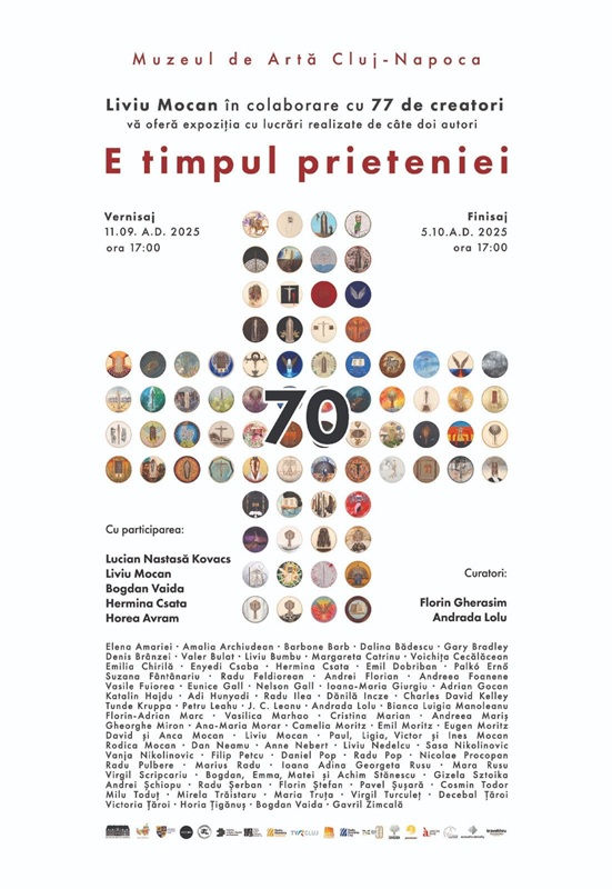 17.09 Expoziție: E timpul prieteniei, 70+