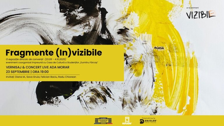 23.09-4.10 Expozitie: Fragmente (In)vizibile