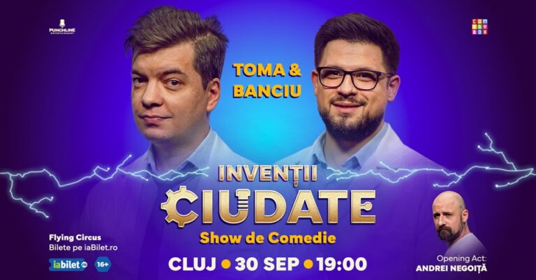 30.09 Show de Comedie: Invenții ciudate cu Toma și Banciu