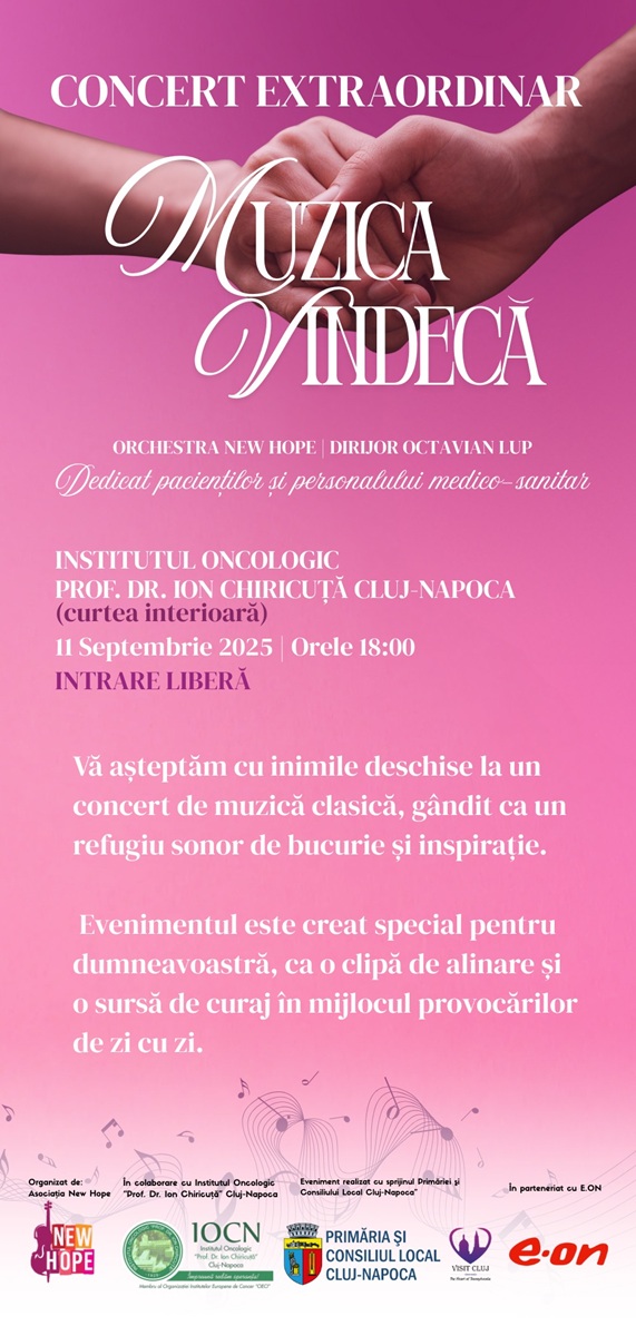 11.09 Concert: Muzica vindecă