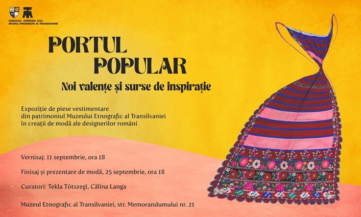 11-25.09 Expozitie: Portul popular – noi valenţe şi sursă de inspiraţie