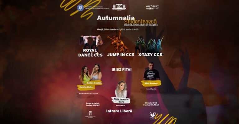 28.10 Spectacol: AUTUMNALIA STUDENȚEASCĂ