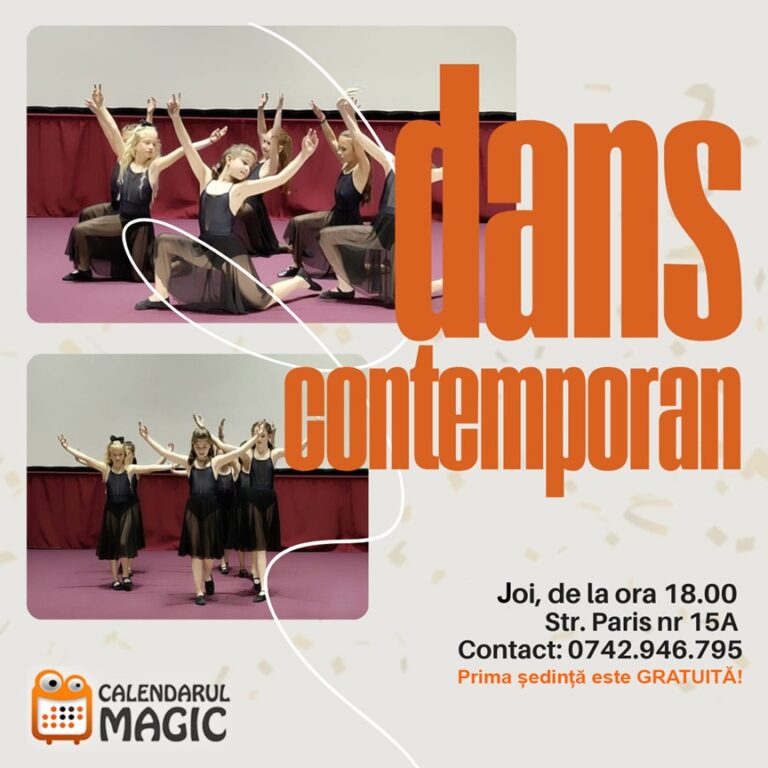 27.11 Dans contemporan pentru copii