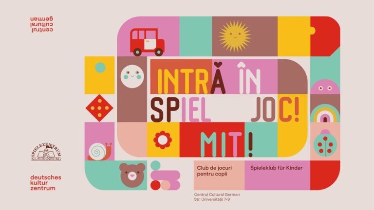 11.10 Club de jocuri pentru copii: Intră în joc!