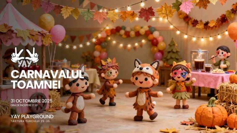 31.10 Activitate pentru copii: Carnavalul toamnei
