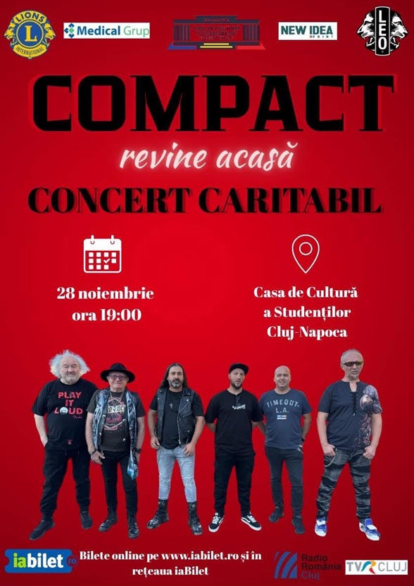 28.11 Concert caritabil: COMPACT