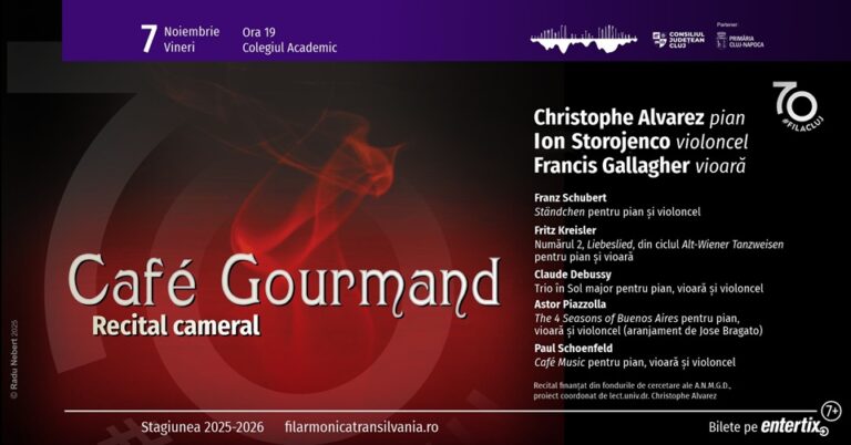 7.11 Recital cameral: Café Gourmand