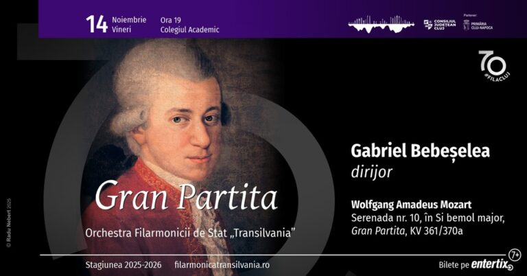 14.11 Concert simfonic – dirijor Gabriel Bebeselea