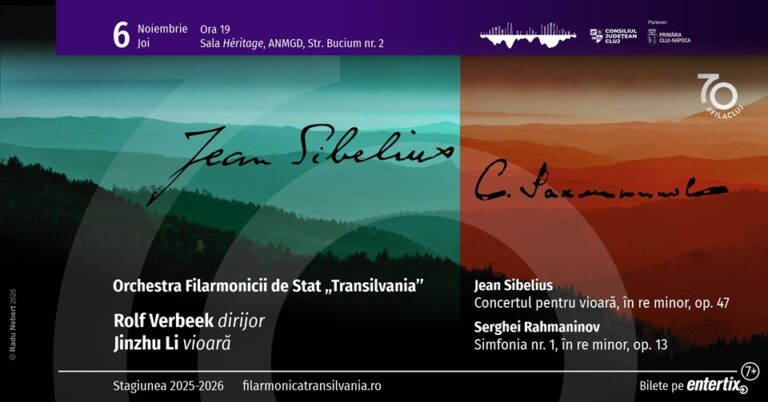 6.11 Concert simfonic – dirijor Rolf Verbeek