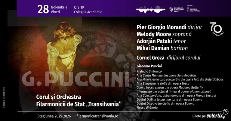 28.11 Concert vocal-simfonic – dirijor Pier Giorgio Morandi