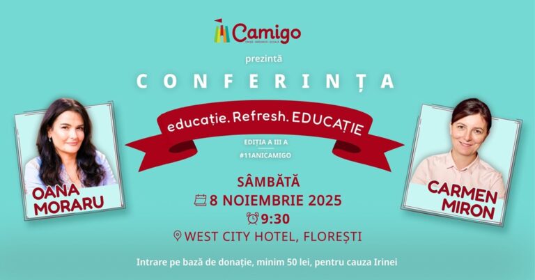 8.11 Conferință: Educație. Refresh. EDUCAȚIE