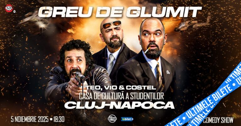 5.11 Stand Up Comedy: Greu de glumit cu Teo, Vio și Costel