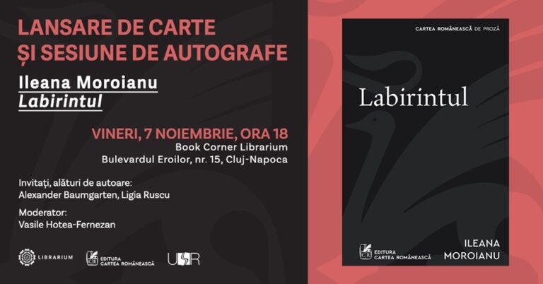 7.11 Lansare de carte: Labirintul