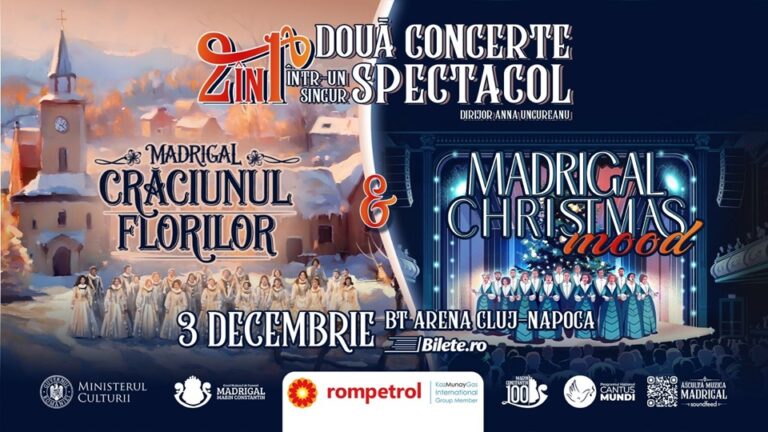 3.12 Concert: MADRIGAL DE CRĂCIUN (2 în 1)