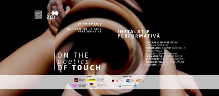 30.11 Instalație performativă: On the poetics of touch