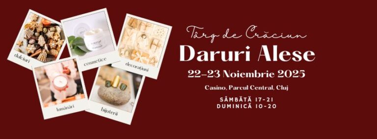 22-23.11 Targ de Craciun: Daruri alese