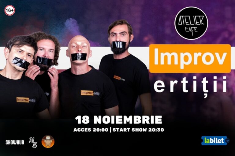 18.11 Show de improvizatie: Trupa Improvertitii