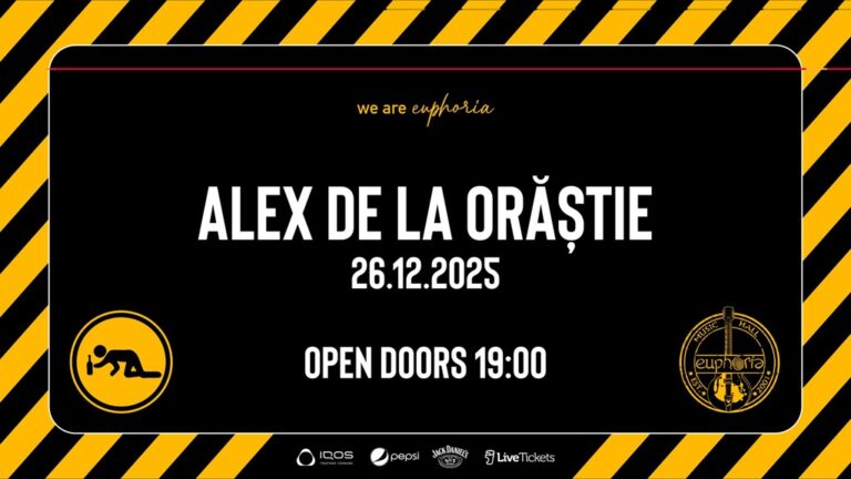 26.12 Concert: Alex de la Orăștie