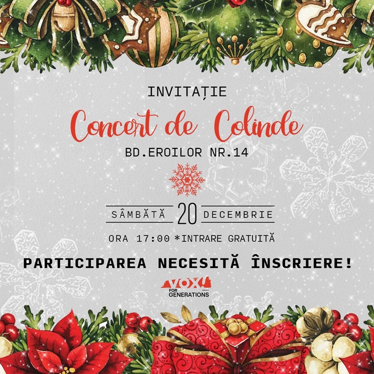 20.12 Concert de Colinde