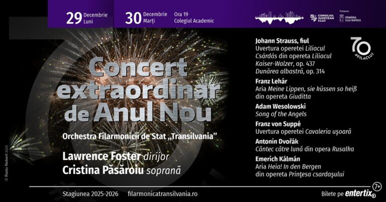 30.12 Concert extraordinar de Anul Nou