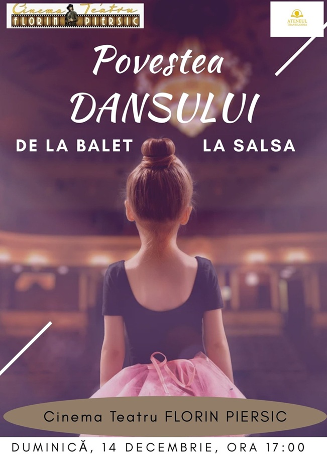 14.12 Spectacol: Povestea Dansului – de la Balet la Salsa