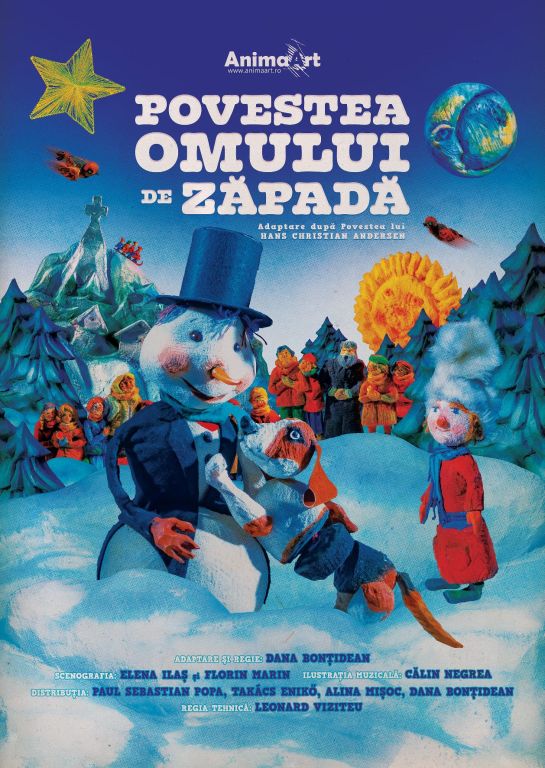 14.12 Spectacol pentru copii: Povestea omului de zăpadă