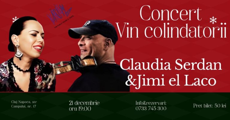 21.12 Concert: Vin colindatorii