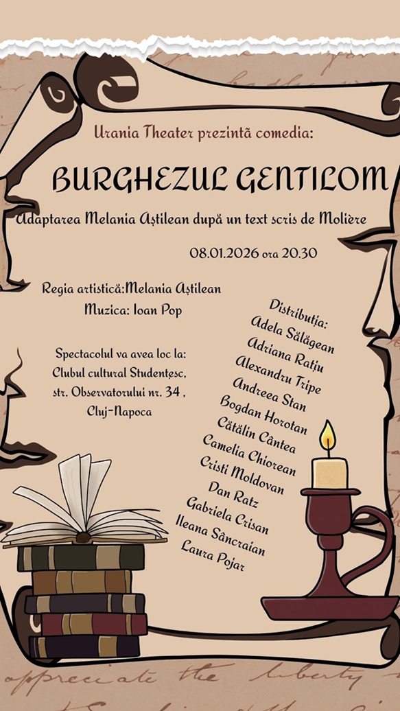 8.01 Spectacol: Burghezul gentilom