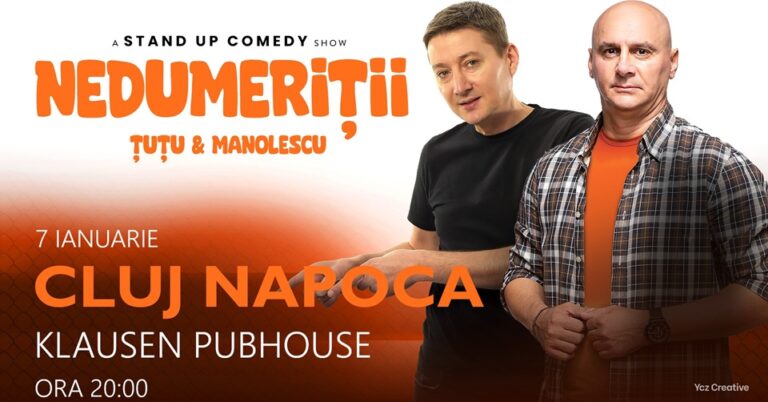 7.01 Stand-up Comedy: Dan Tutu si Cristi Manolescu