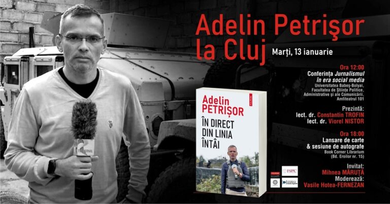 13.01 Lansare de carte: În direct din linia întâi