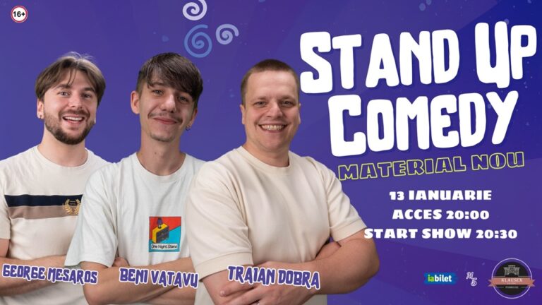 13.01 Stand-Up Comedy: An Nou, Material Nou